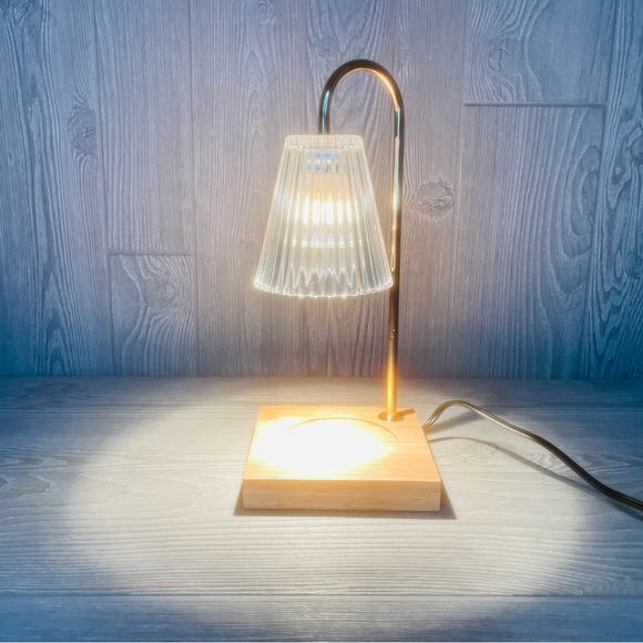 Candle Warmer Lamp Gold Electric Candle Lamp Warmer with Timer home decoration - Picture 1 of 9